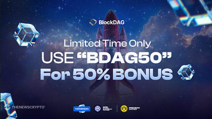 Only 4 Days Left for BlockDAG’s Rebrand – Bitcoin & Cardano Investors Rush for 50% Extra BDAG Coins Before Time Runs Out!