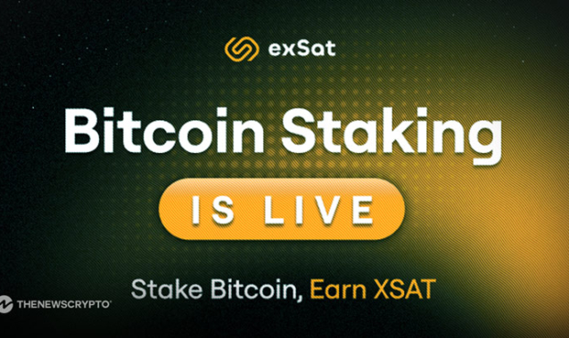 exSat Network Broadens Earning Opportunities via Launch of Bitcoin Staking