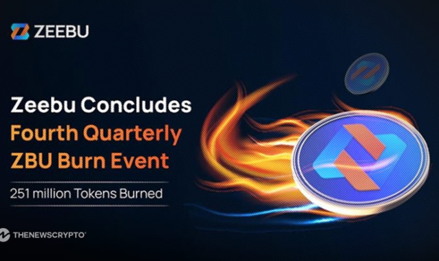 Zeebu Announces Successful $ZBU Token Burn for Q4 2024, Exceeding $1.1 Billion