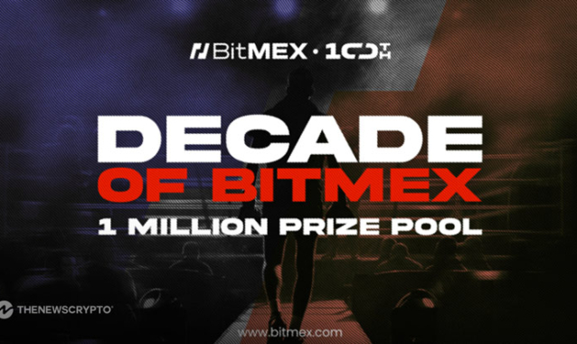 BitMEX Launches the ‘Decade of BitMEX’ Global Campaign With a $1 Million Prize Pool to Celebrate 10 Year Anniversary