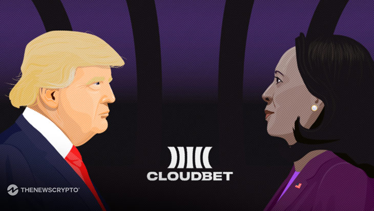 Cloudbet Data Shows Trump Leads in Crypto Betting Markets, Harris Odds Drop Ahead of 2024 U.S. Election