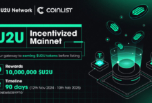 CoinList to develop the DePIN Market with the First DePIN Collaboration with U2U Network this Q4