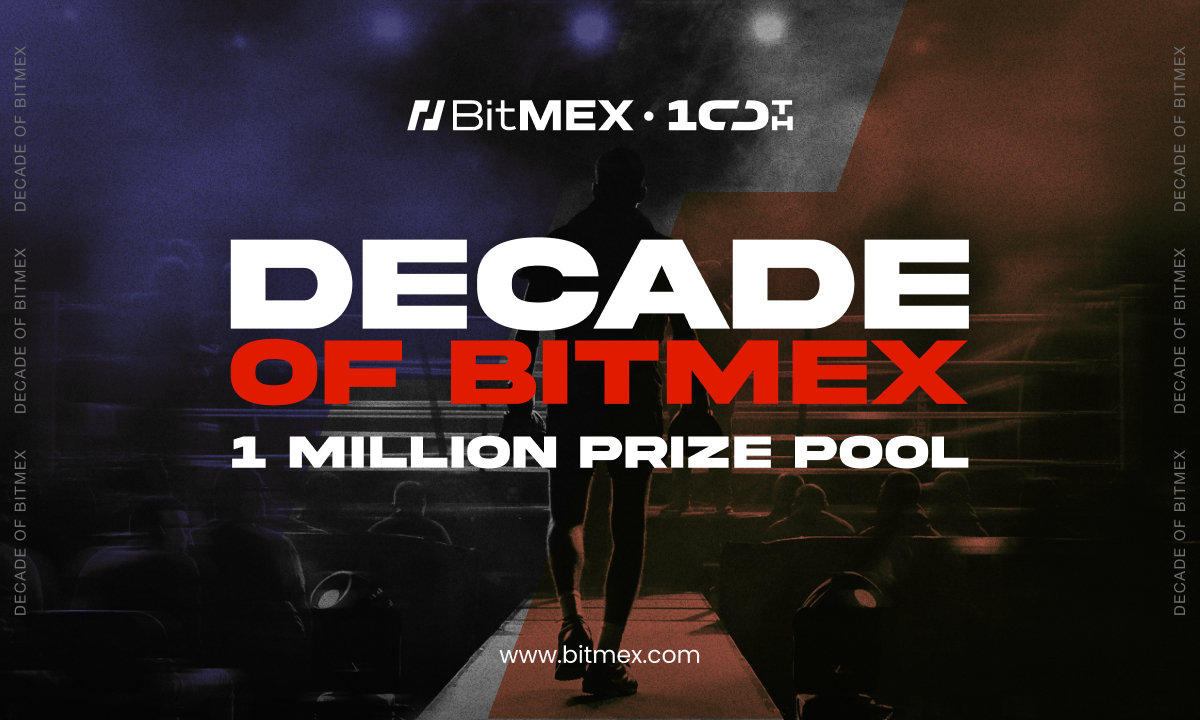 BitMEX Launches the ‘Decade of BitMEX’ Global Campaign With a $1 Million Prize Pool to Celebrate 10 Year Anniversary