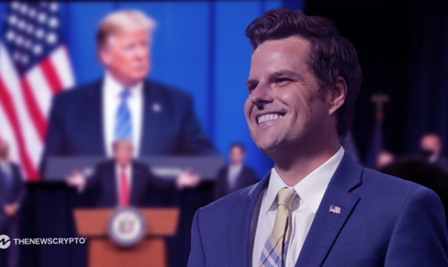 Donald Trump Endorses Pro Crypto Matt Gaetz for US Attorney General