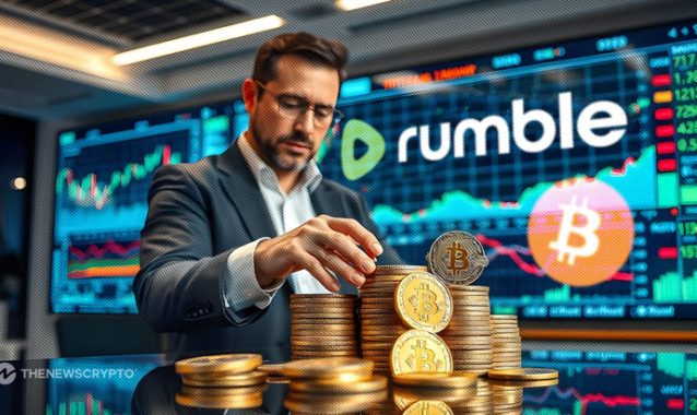 Rumble Expands Treasury Holdings with $20M Bitcoin Investment