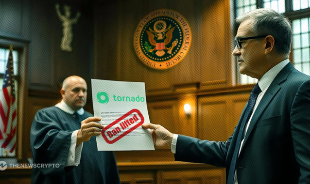 US Court Lifts Sanctions on Tornado Cash Smart Contracts Not Property