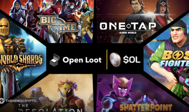 Web3 Gaming Trailblazer Big Time Studios Announces $OL Token for the OpenLoot Gaming Platform