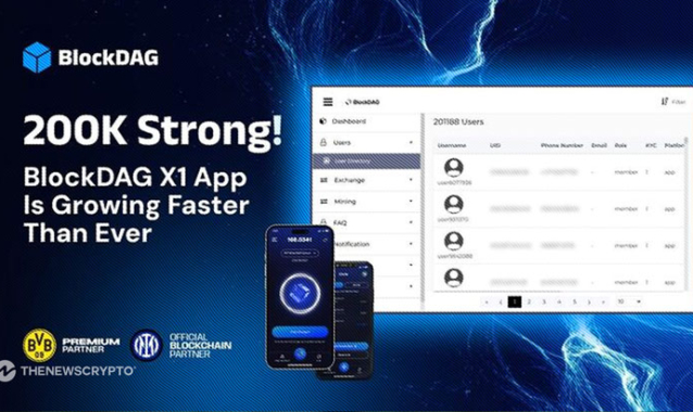 With 200K+ Users on the X1 App & a 100% Bonus Offer, Has BlockDAG Stolen the Spotlight from Ethereum & Chainlink?
