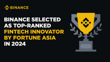 Binance Awarded Asia’s Top FinTech Innovator of 2024 by Fortune