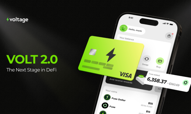 Fuse Launches Volt App 2.0 with Crypto Debit Card