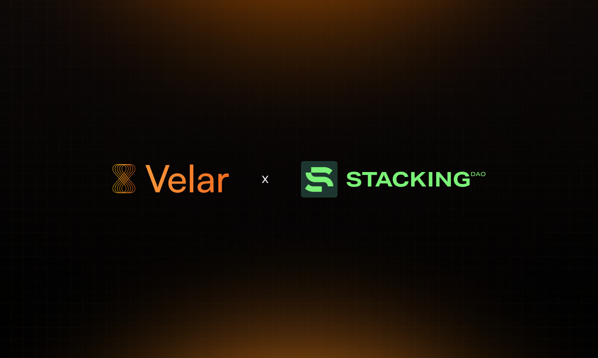 Velar and StackingDAO Launch Industry-First STX/stSTX Stableswap Pool on Bitcoin