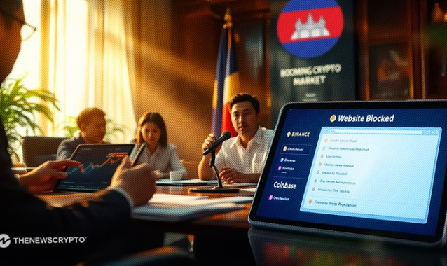 Binance and Coinbase Websites Blocked in Cambodia Crypto Ban