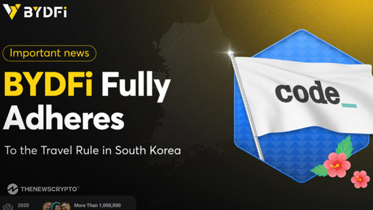 BYDFi Joins CODE VASP, Advancing Regulatory Efforts in Korea
