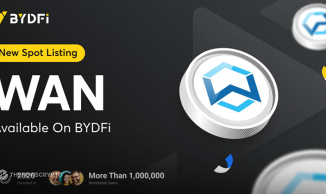 BYDFi lists $WAN – The Original Blockchain Interoperability Solution with Market Cap Reaching $59.2 Million