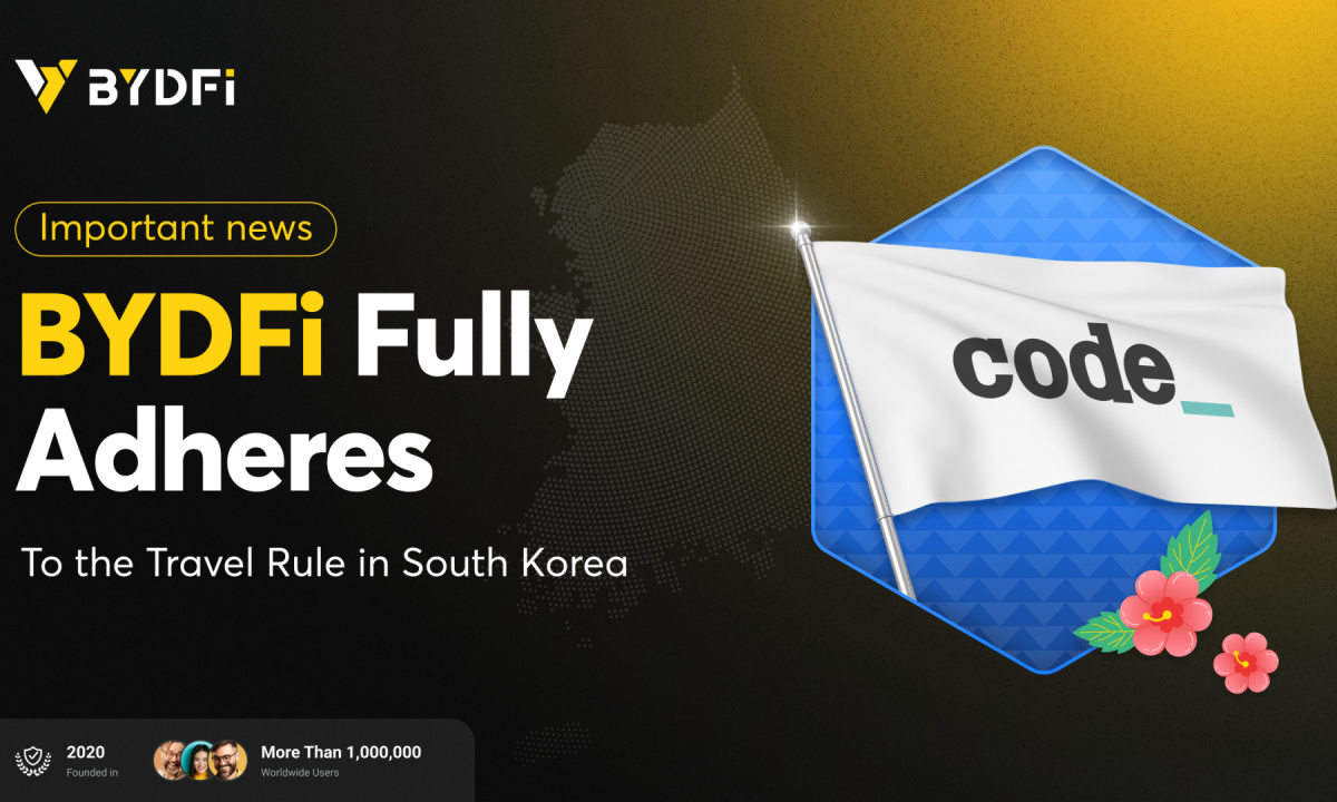 BYDFi Joins CODE VASP, Advancing Regulatory Efforts in Korea