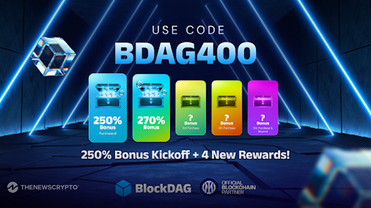 BlockDAG’s Mystery Bonuses Starting at 250% Take Spotlight While Cardano (ADA) & Tron (TRX) Price Predictions Remain Optimistic