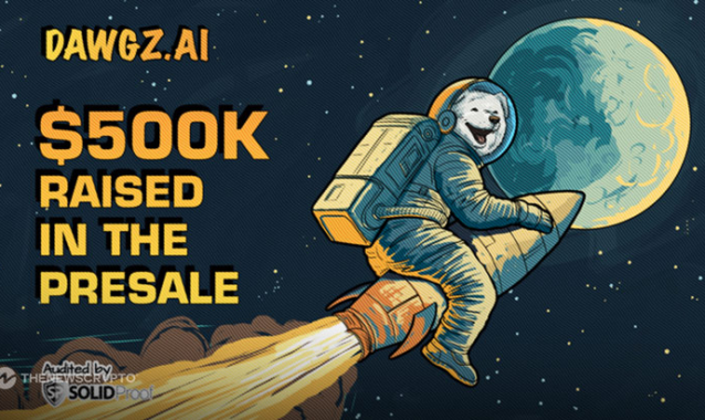 Dawgz AI Crosses $500,000 in Presale: A New AI-Powered Meme Coin for Crypto Enthusiasts