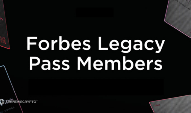 Forbes Web3 Showcases Legacy Pass Members in Forbes Magazine