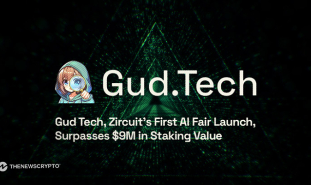 Gud Tech, Zircuit’s First AI Fair Launch, Surpasses $9M in Staking Value