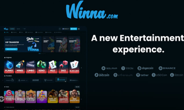 New Crypto Casino Platform Winna.com Secures $15 Million in Seed Funding