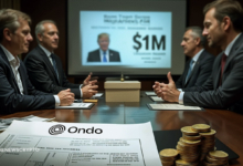 Donald Trump Inauguration Draws Big Donations from Ondo, Ripple, Kraken