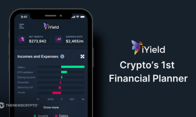 iYield Launches Crypto's 1st Financial Planning Tool