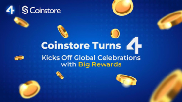 Coinstore Turns 4, Kicks Off Global Celebrations with Big Rewards