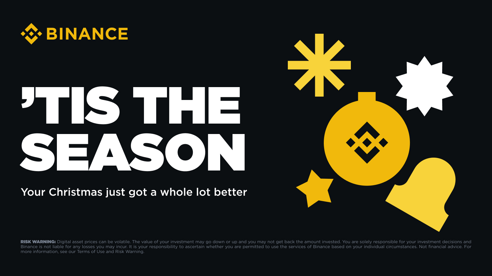 Binance Rings in the Festive Season with $990K in Community Rewards