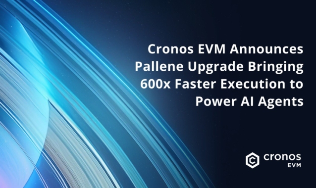 Cronos EVM Completes Pallene Upgrade, Boosting Scalability with 60,000 TPS Capacity