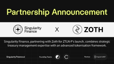 Zoth and Singularity Finance Unveil ZTLN Prime to Boost On-Chain Institutional-Grade Funds