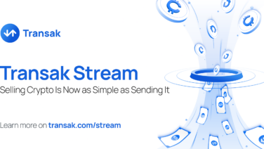 Transak Revolutionizes Crypto-to-Fiat with Stream for Instant One-Click Fiat Conversions