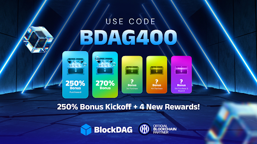 BlockDAG’s Mystery Bonuses Starting at 250% Take Spotlight While Cardano (ADA) & Tron (TRX) Price Predictions Remain Optimistic