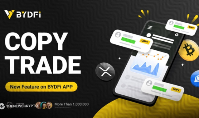 BYDFi Launches Innovative Perpetual Contract Copy Trading Feature, Welcomes Global Traders to Join
