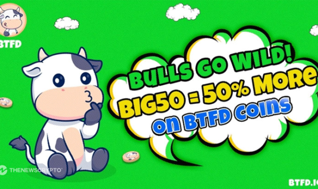 Best New Meme Coin Presales for Massive Return Potential in 2024: BTFD’s Meteoric Presale, WIF’s and FRTC’s Steady Growth Wows Investors