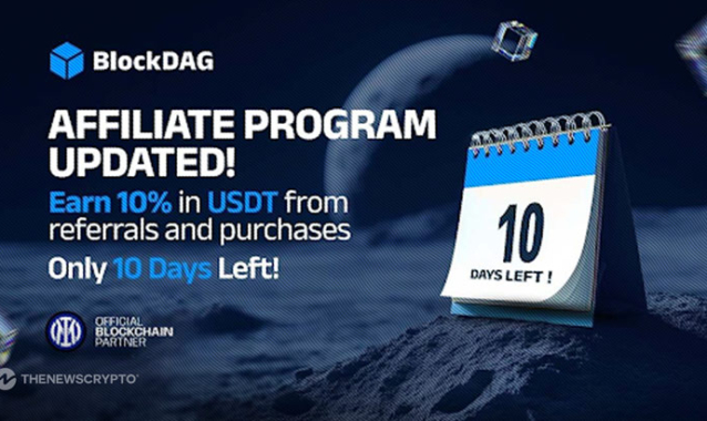 Get 10% Instant USDT Cashback With BlockDAG's Affiliate Program; Solana Price Forecast & Toncoin Ecosystem Bullish In 2025