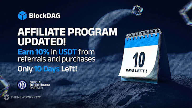 Get 10% Instant USDT Cashback With BlockDAG's Affiliate Program; Solana Price Forecast & Toncoin Ecosystem Bullish In 2025