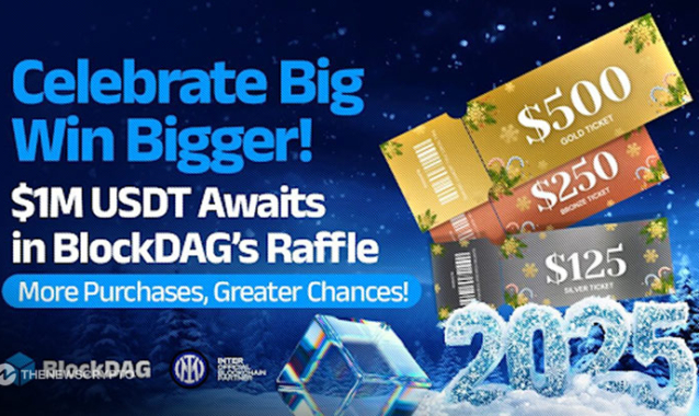 BlockDAG Celebrates New Year With A $1M Raffle Ending Soon! OKB Price Prediction Signals Gains & LTC Dips