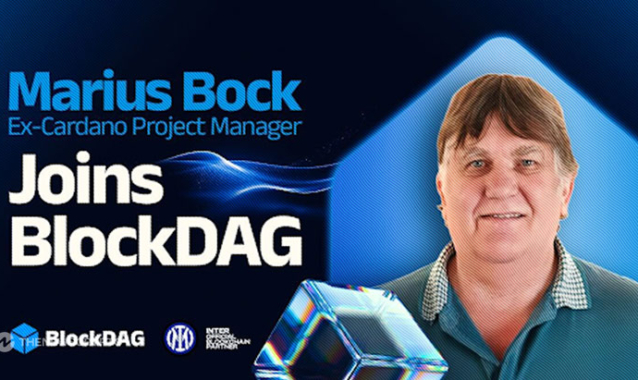 BlockDAG's New Leader: Marius Bock, the Cardano Veteran, Promises a Blockchain Revolution