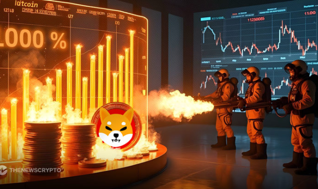 Shiba Inu Burn Rate Soars 1000% as Key Levels Await Breakout