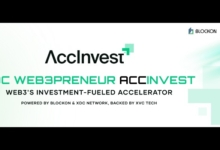 BlockOn and XDC Network Launch XDC Web3Preneur AccInvest, a Co-Accelerate Program Backed by Investment from XVC Tech’s $125 Million Fund