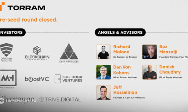 Torram’s Pre-Seed Closure Paves the Way for Institutional-Grade DeFi on Bitcoin