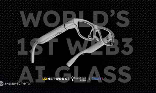 Up Network and DreamSmart Announced First Web3 AI Glasses