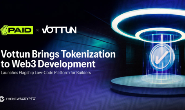 Vottun Brings Tokenization to Web3 Development; Launches Flagship Low-Code Platform for Builders