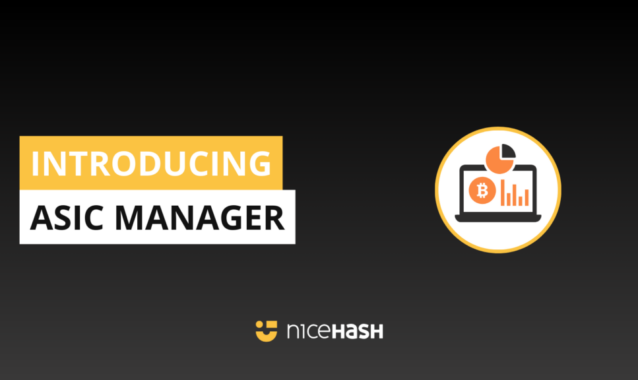 NiceHash Unveils ASIC Manager for Efficient ASIC Operations Monitoring