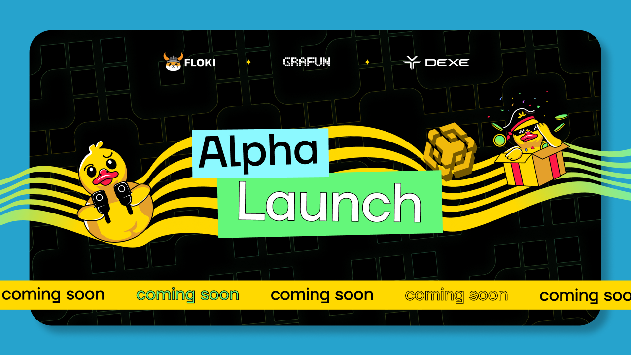 GraFun Partners with Floki & DeXe to Launch Alpha Launch, Revolutionizing Token Offerings