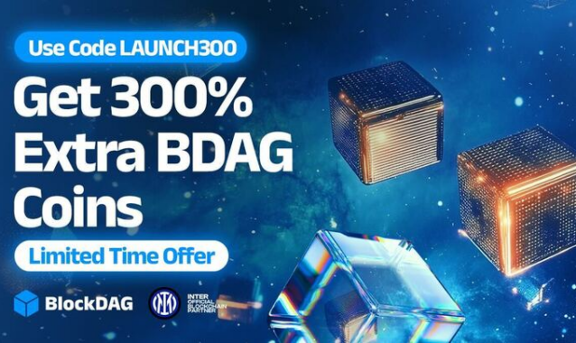 BlockDAG’s Vision 2030 - LAUNCH300 Offer & $30 Target - Rising Altcoin Beats Tron & GRT Price Predictions 
