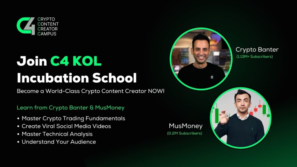 C4 Launches KOL Incubation School to Elevate Aspiring Crypto Content Creators