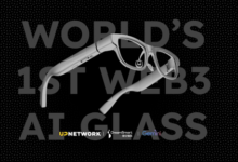 Up Network and DreamSmart Announced First Web3 AI Glasses