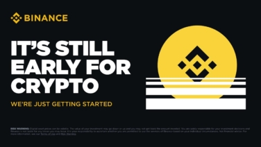 Binance Launches "It's Still Early for Crypto" Campaign with 300k USDC in Incentives