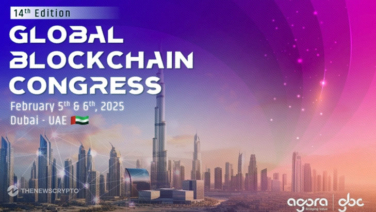 14th Global Blockchain Congress by Agora Group on February 5th and 6th in Dubai.